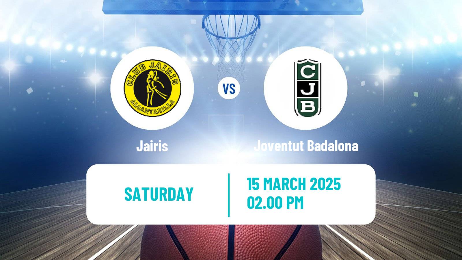 Basketball Spanish Liga Femenina Basketball Jairis - Joventut Badalona