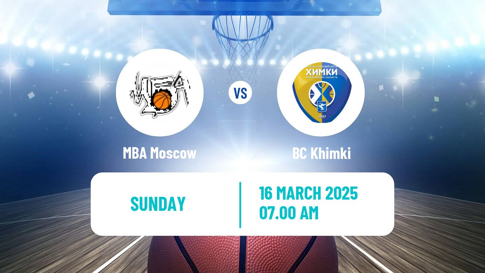 Basketball Russian Cup Basketball MBA Moscow - BC Khimki