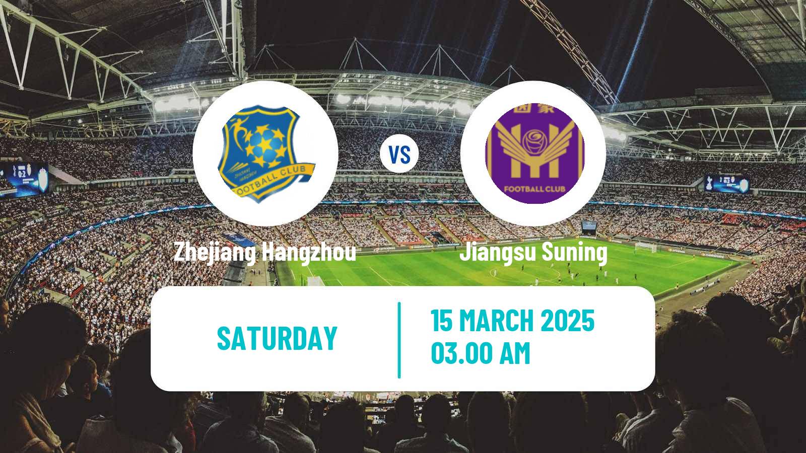 Soccer Chinese Super League Women Zhejiang Hangzhou - Jiangsu Suning
