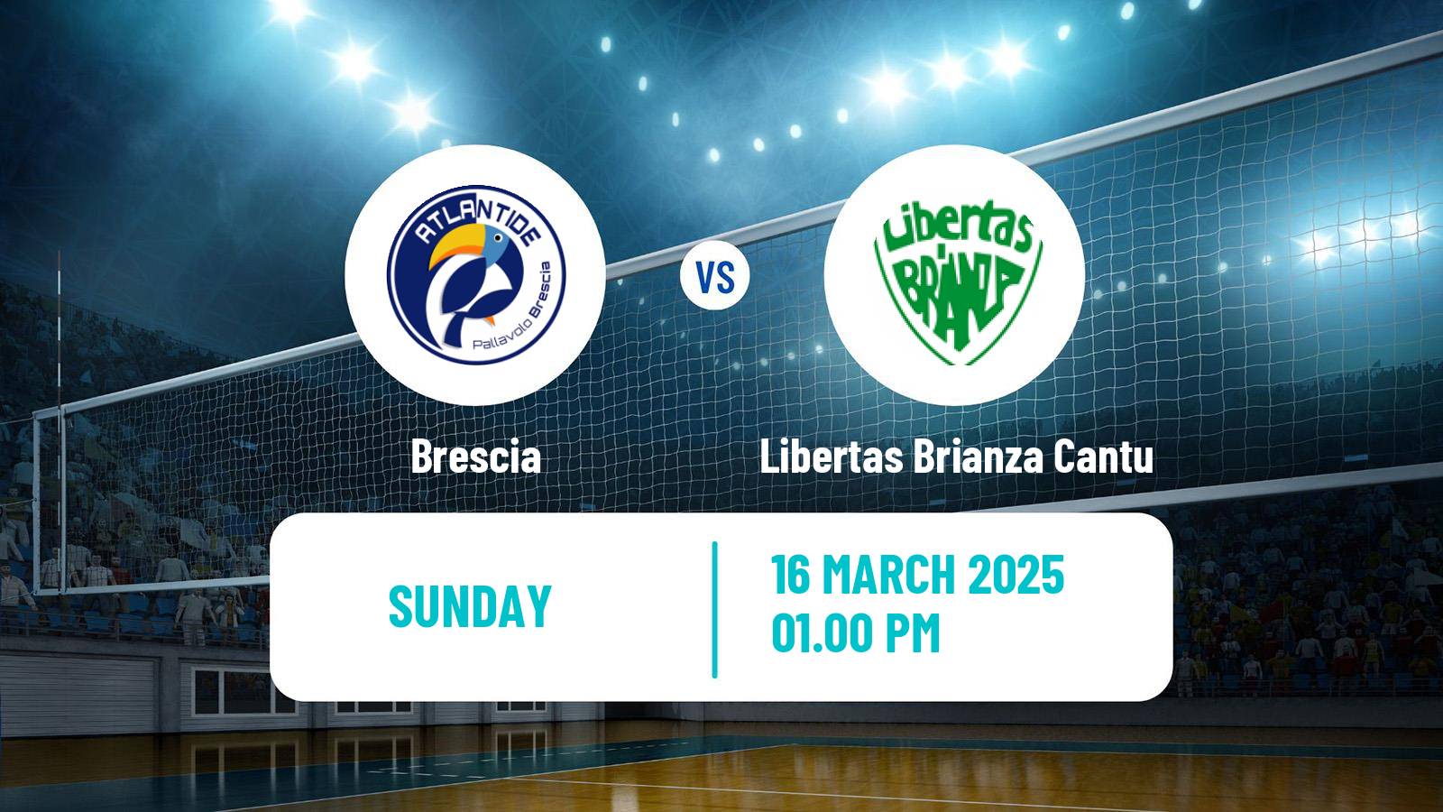 Volleyball Italian Serie A2 Volleyball Brescia - Libertas Brianza Cantu