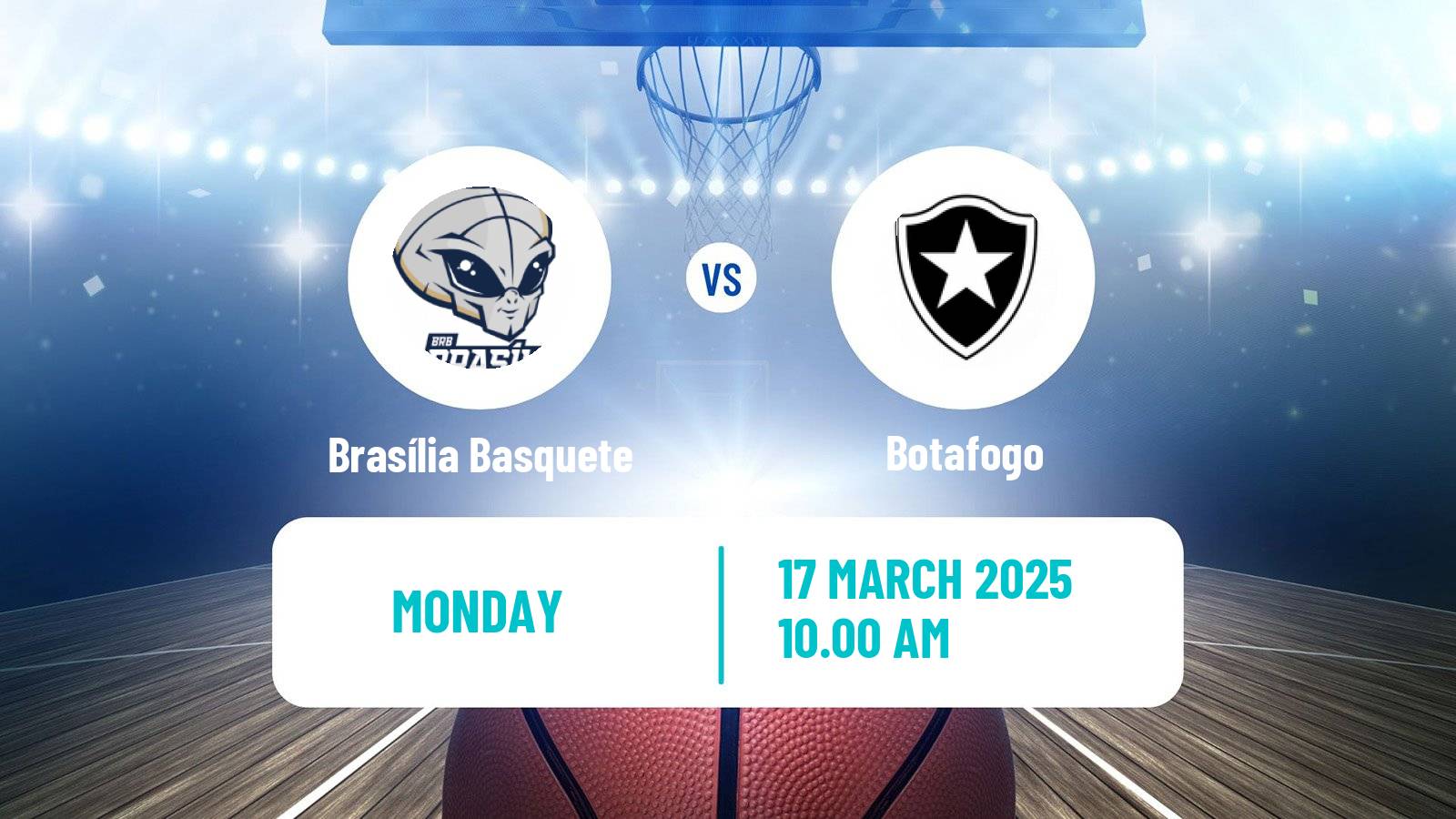 Basketball Brazilian NBB Brasília Basquete - Botafogo