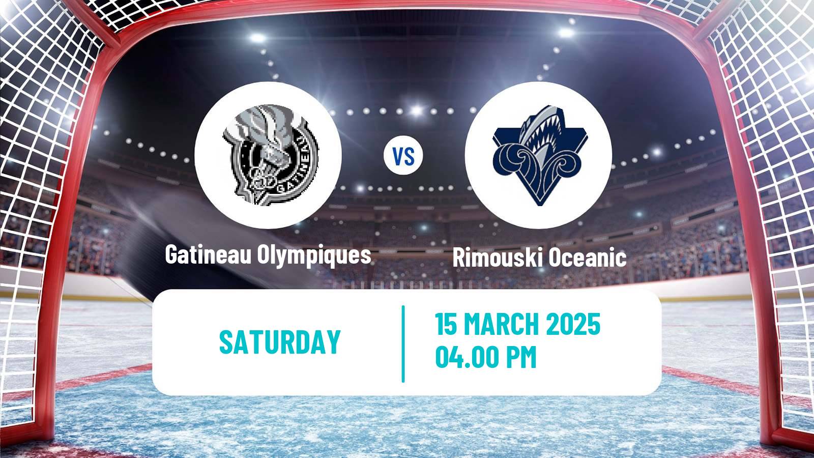 Hockey QMJHL Gatineau Olympiques - Rimouski Oceanic