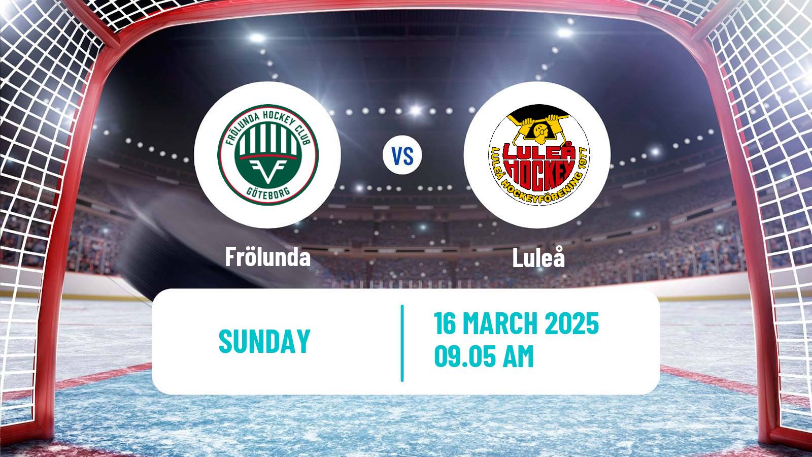 Hockey Swedish SDHL Women Frölunda - Luleå