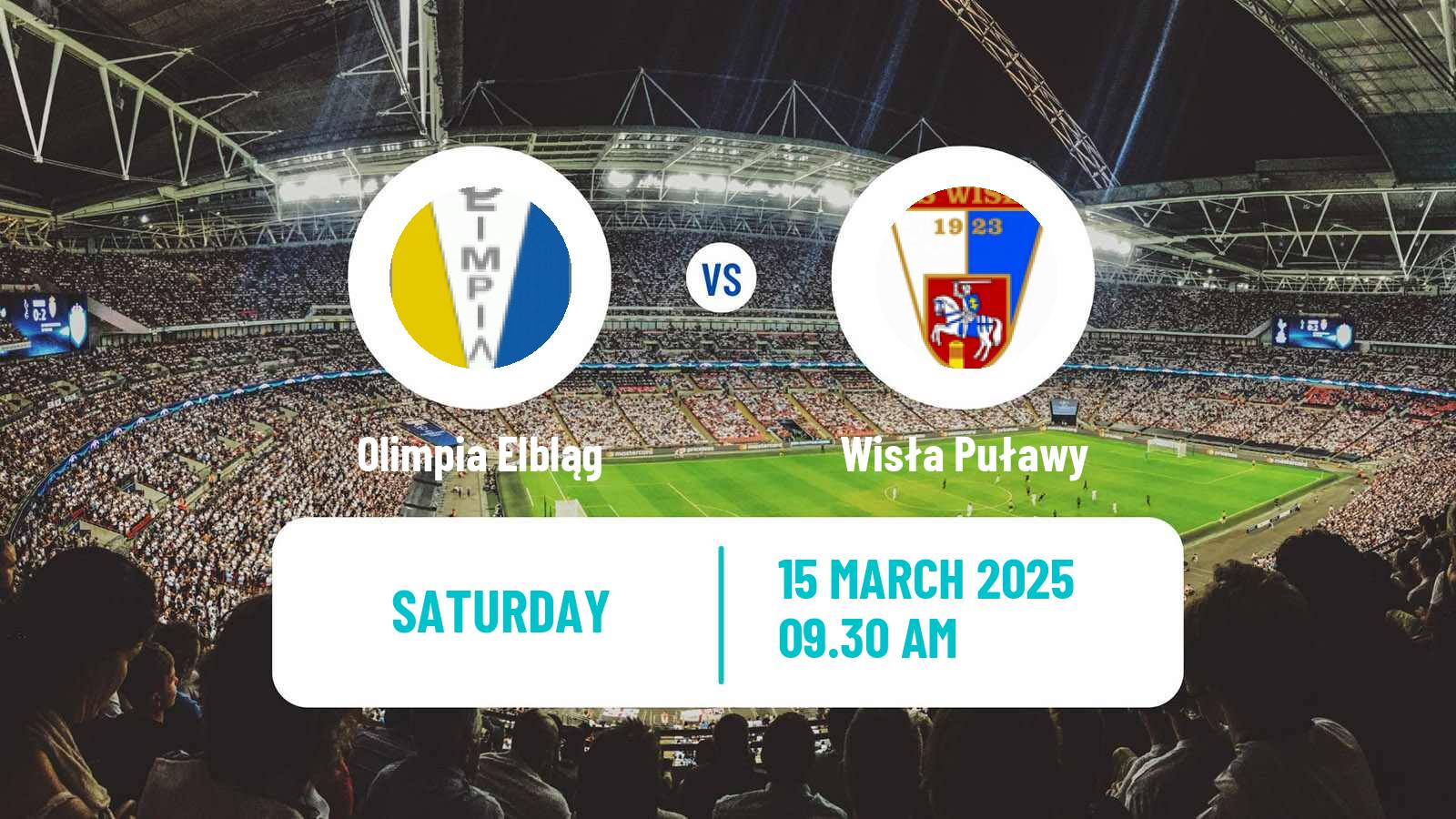 Soccer Polish Division 2 Olimpia Elbląg - Wisła Puławy