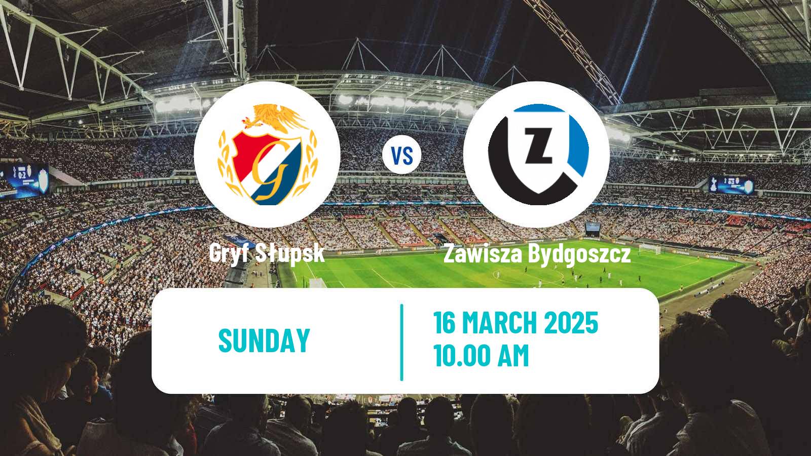 Soccer Polish Division 3 - Group II Gryf Słupsk - Zawisza Bydgoszcz