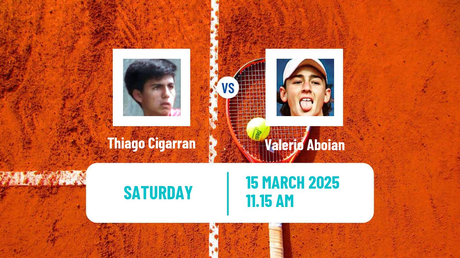 Tennis ITF M25 Asuncion Men Thiago Cigarran - Valerio Aboian