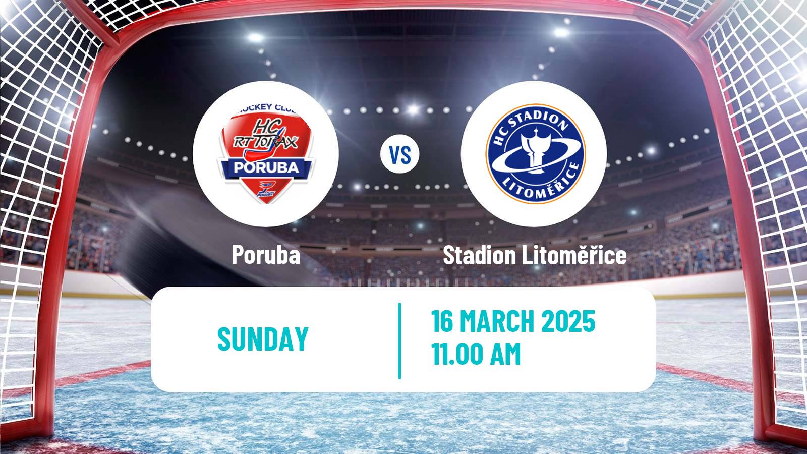Hockey Czech Chance Liga Poruba - Stadion Litoměřice