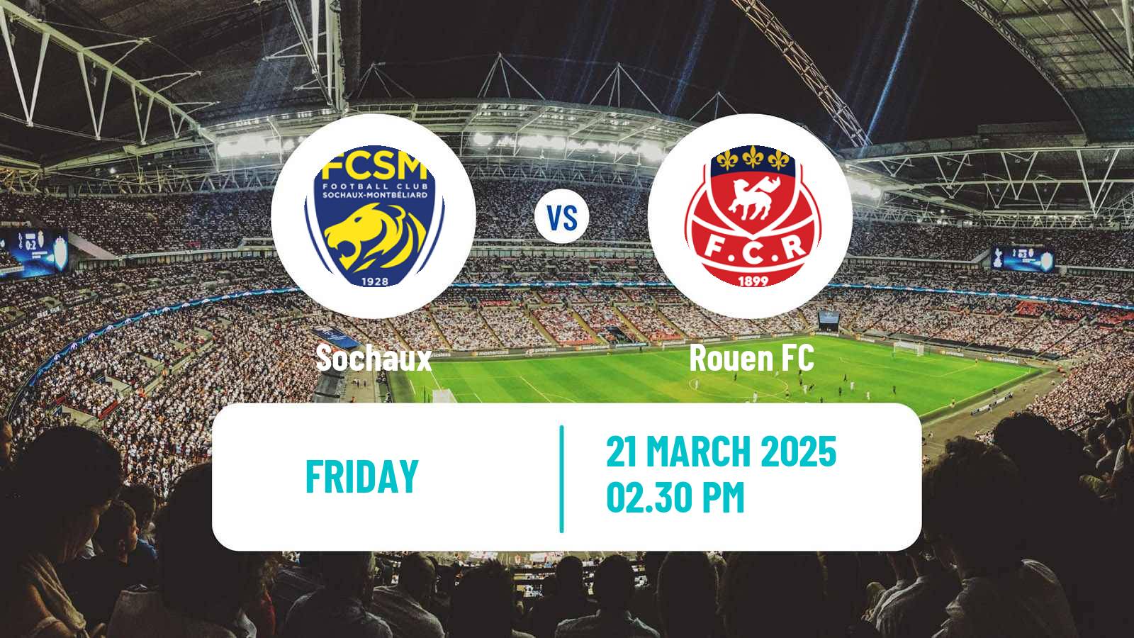 Soccer French National League Sochaux - Rouen FC
