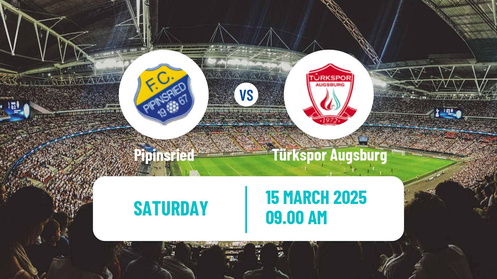 Soccer German Oberliga Bayern Süd Pipinsried - Türkspor Augsburg