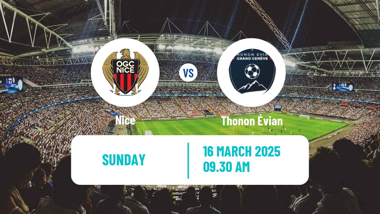 Soccer French Division 2 Women Nice - Thonon Évian