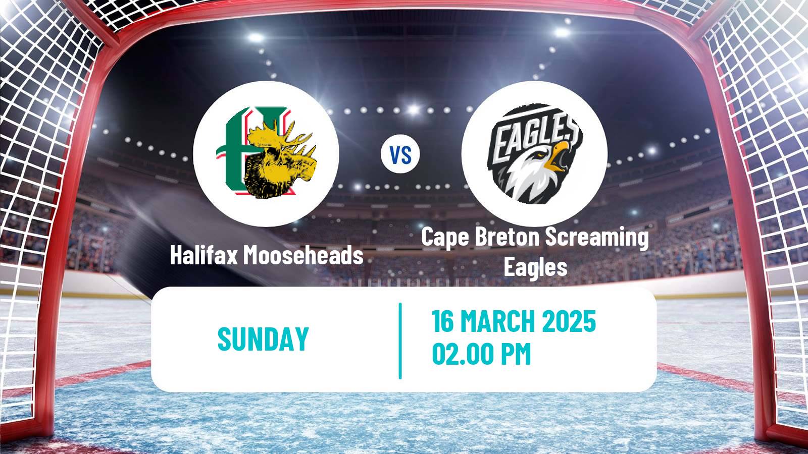 Hockey QMJHL Halifax Mooseheads - Cape Breton Screaming Eagles