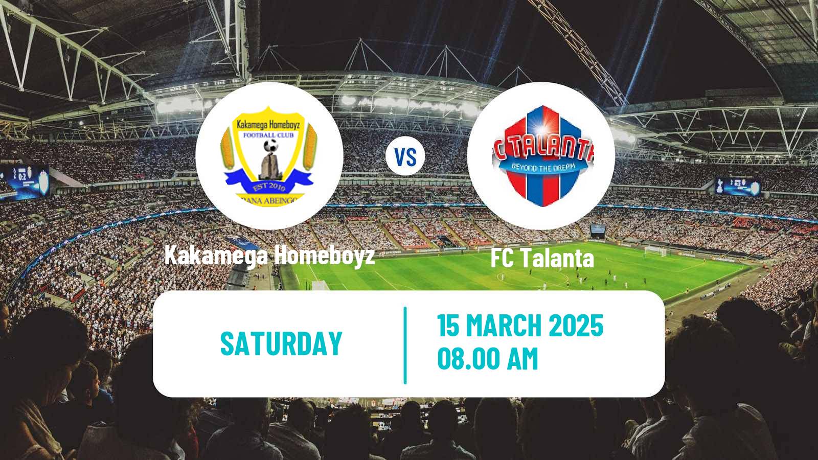 Soccer Kenyan Premier League Kakamega Homeboyz - Talanta