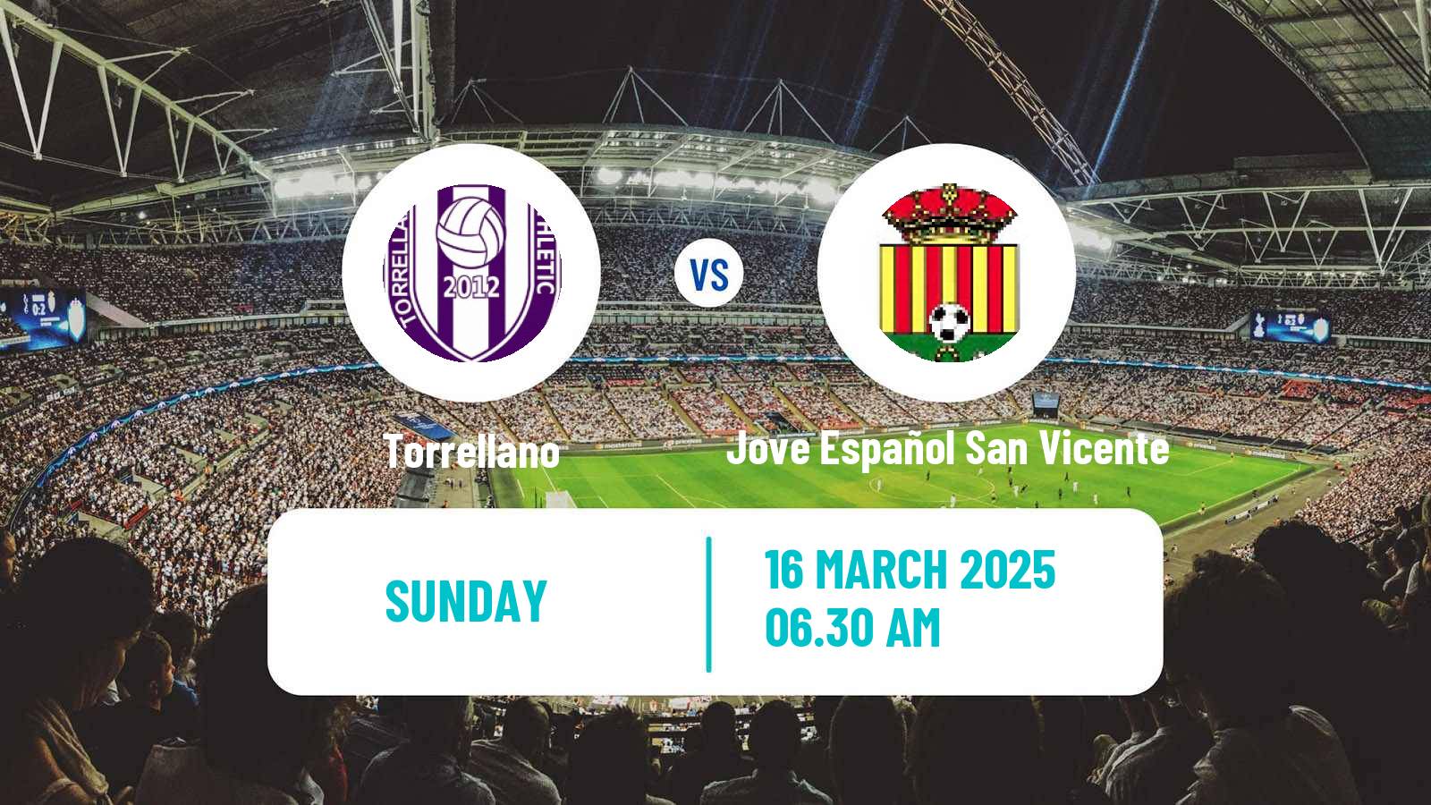 Soccer Spanish Tercera RFEF - Group 6 Torrellano - Jove Español San Vicente