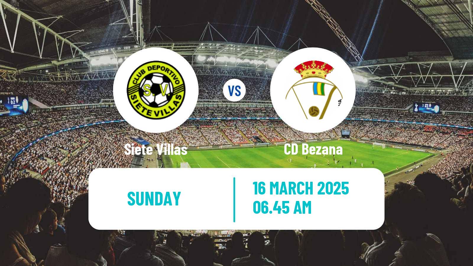 Soccer Spanish Tercera RFEF - Group 3 Siete Villas - Bezana