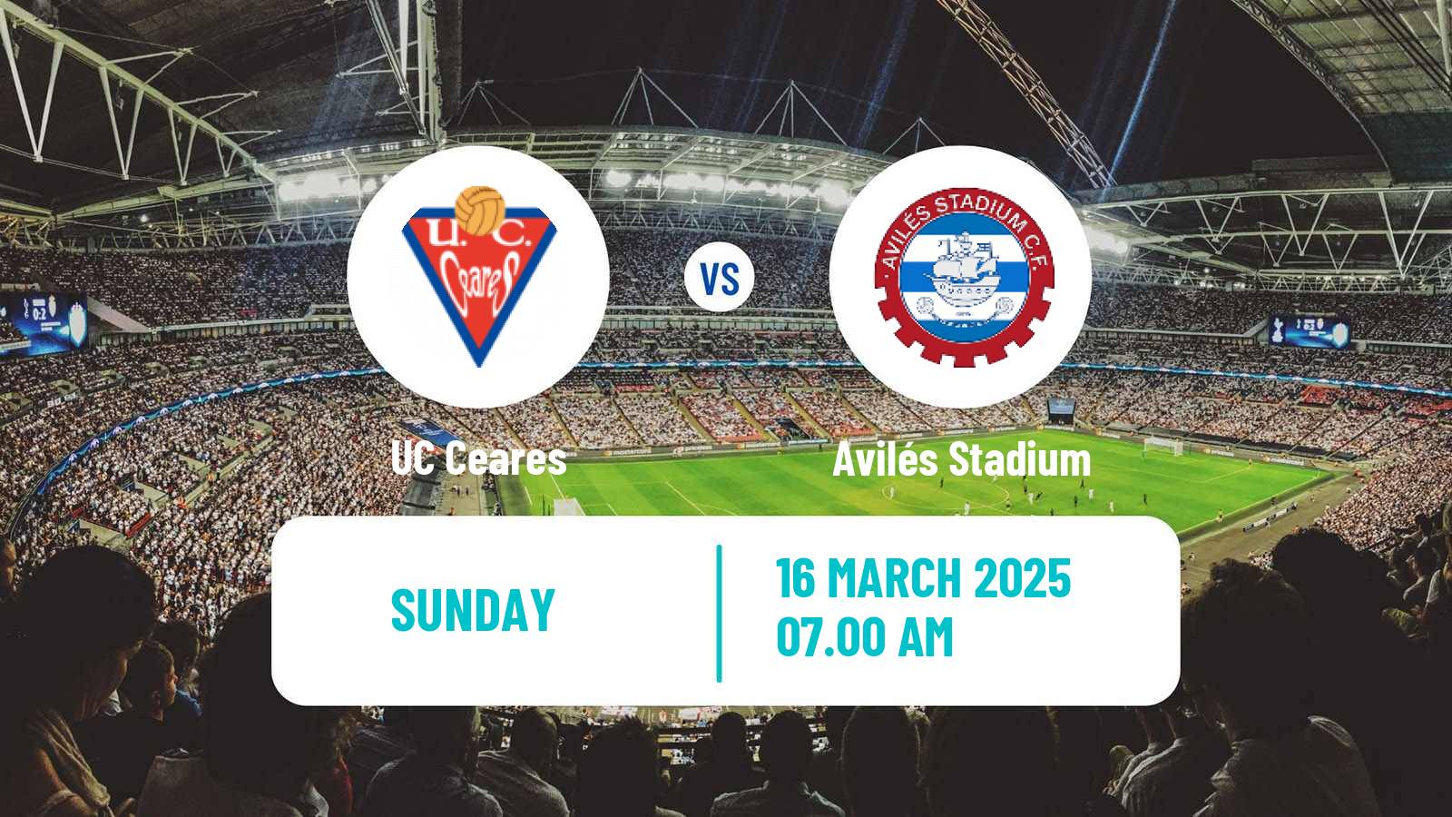 Soccer Spanish Tercera RFEF - Group 2 Ceares - Avilés Stadium