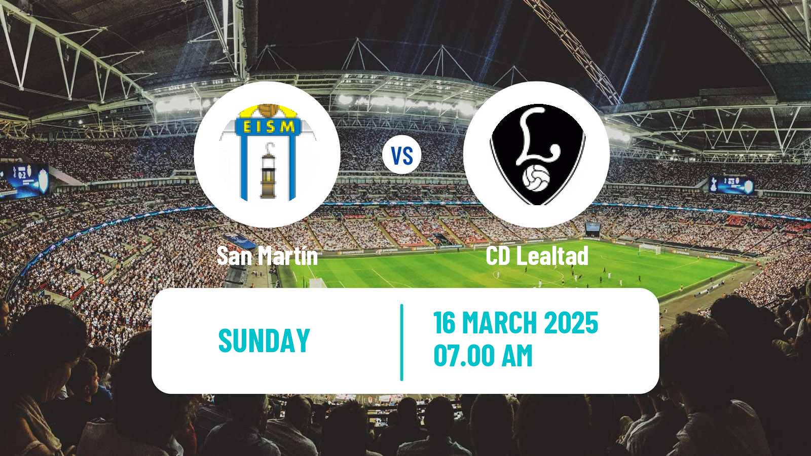 Soccer Spanish Tercera RFEF - Group 2 San Martín - Lealtad