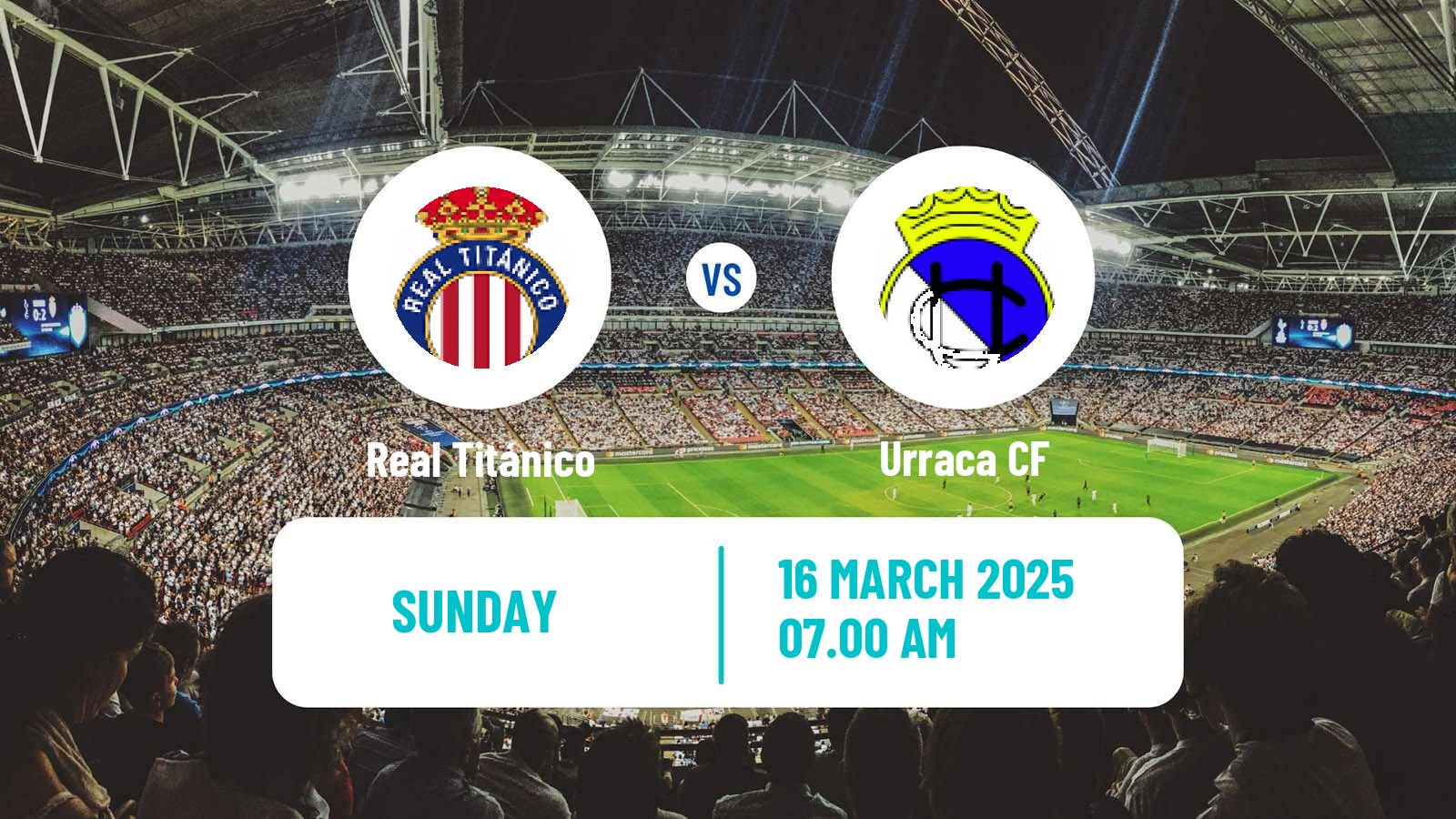 Soccer Spanish Tercera RFEF - Group 2 Real Titánico - Urraca
