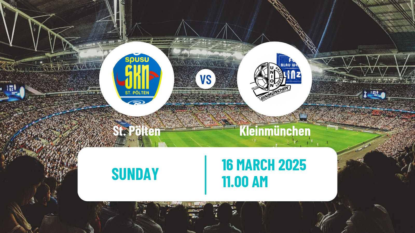 Soccer Austrian Bundesliga Women St. Pölten - Kleinmünchen