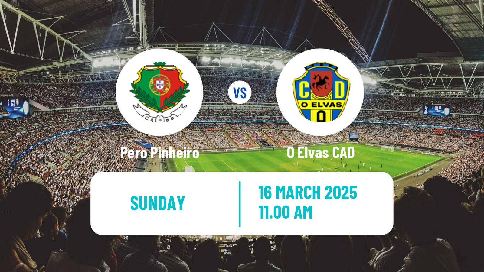 Soccer Campeonato de Portugal - Group C Pero Pinheiro - Elvas