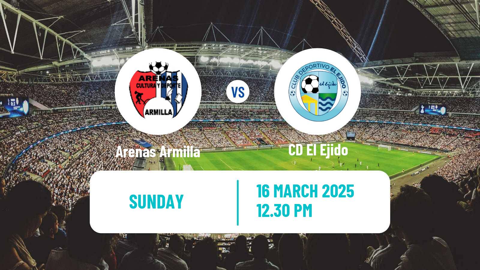 Soccer Spanish Tercera RFEF - Group 9 Arenas Armilla - El Ejido
