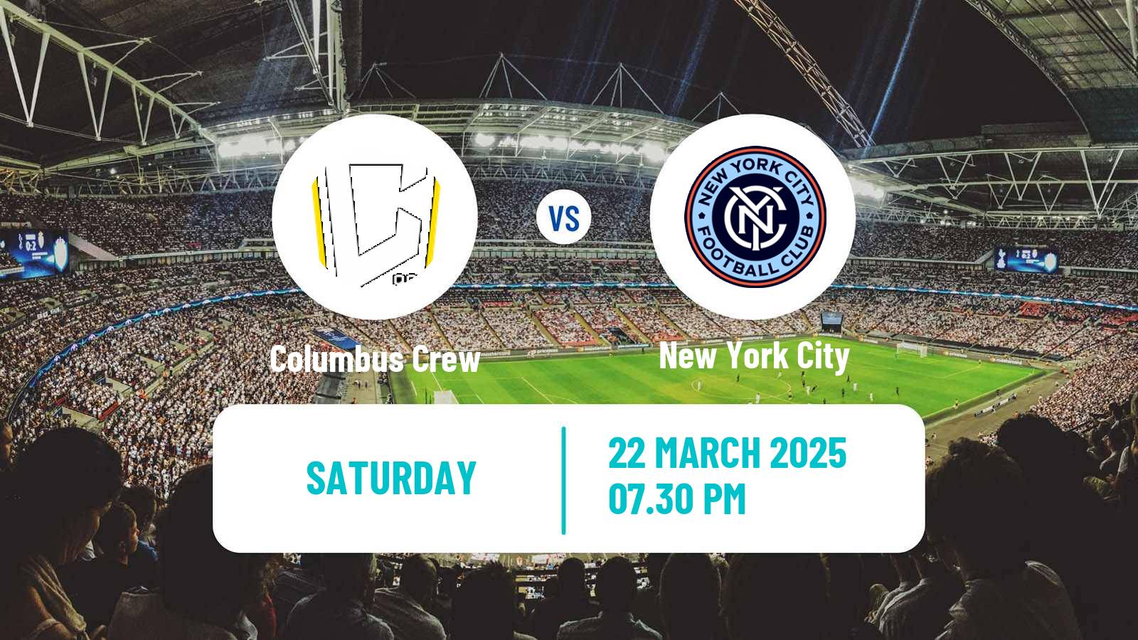 Soccer MLS Columbus Crew - New York City
