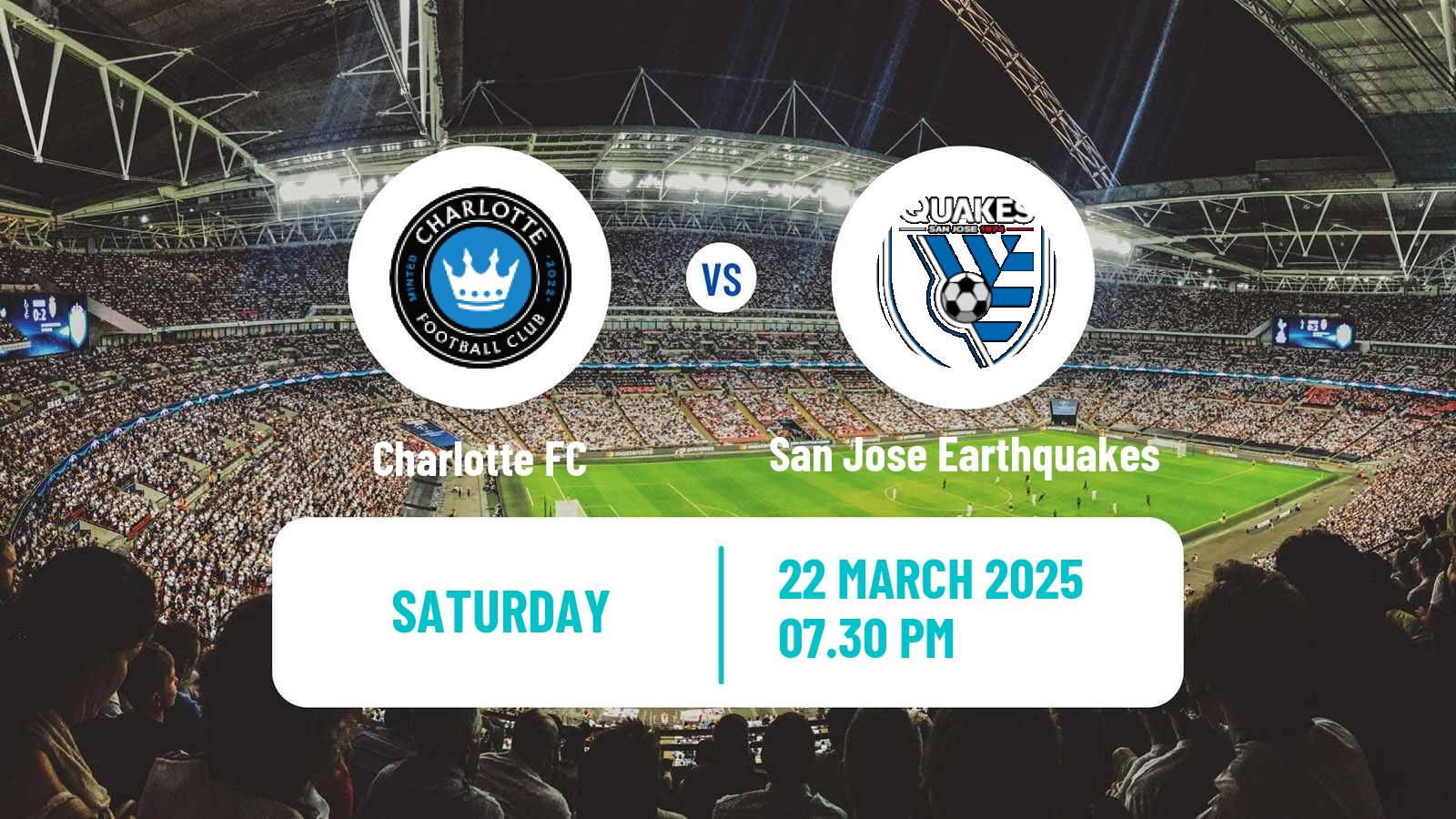 Soccer MLS Charlotte - San Jose Earthquakes