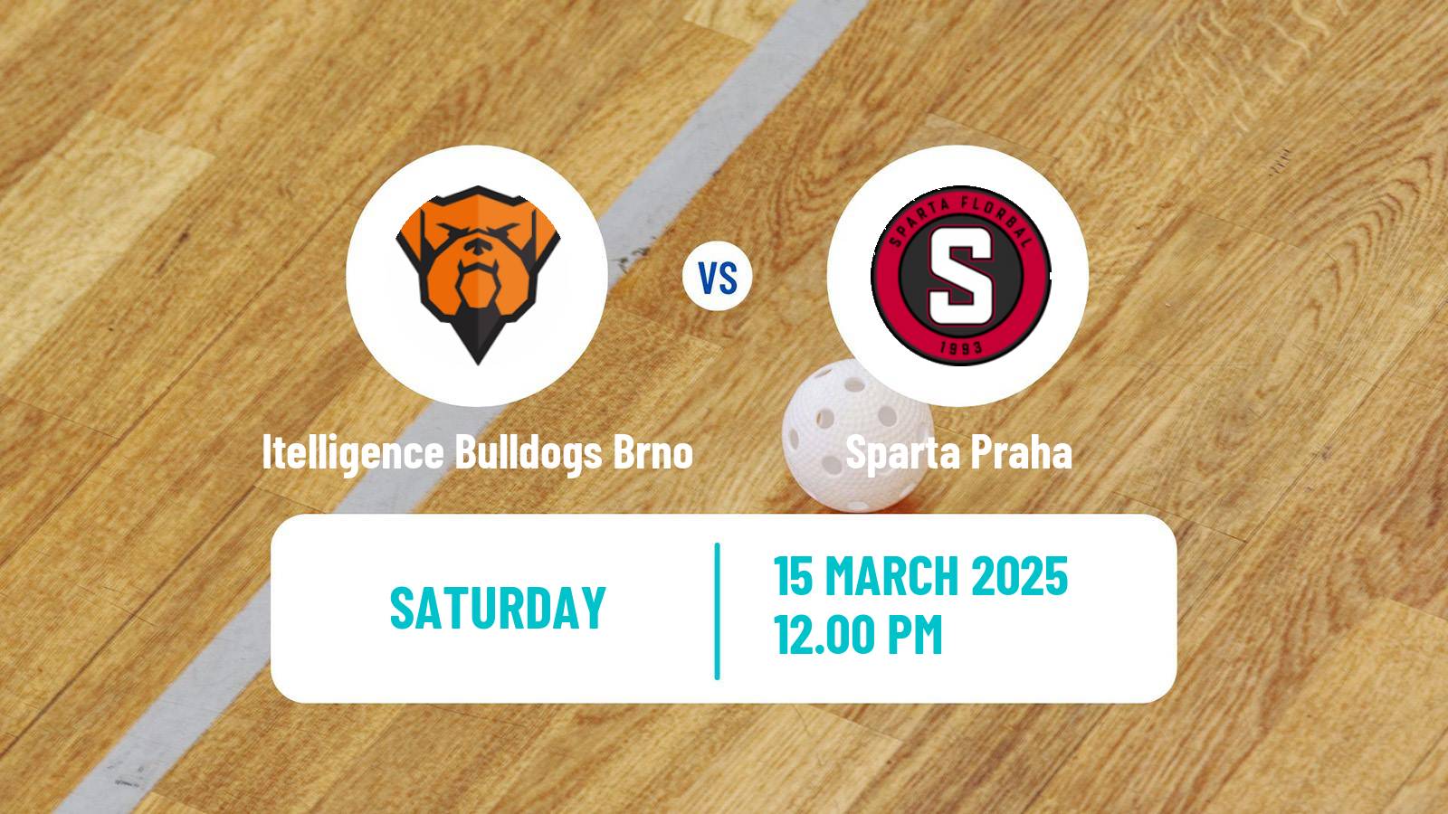 Floorball Czech Superliga Floorball Itelligence Bulldogs Brno - Sparta Praha