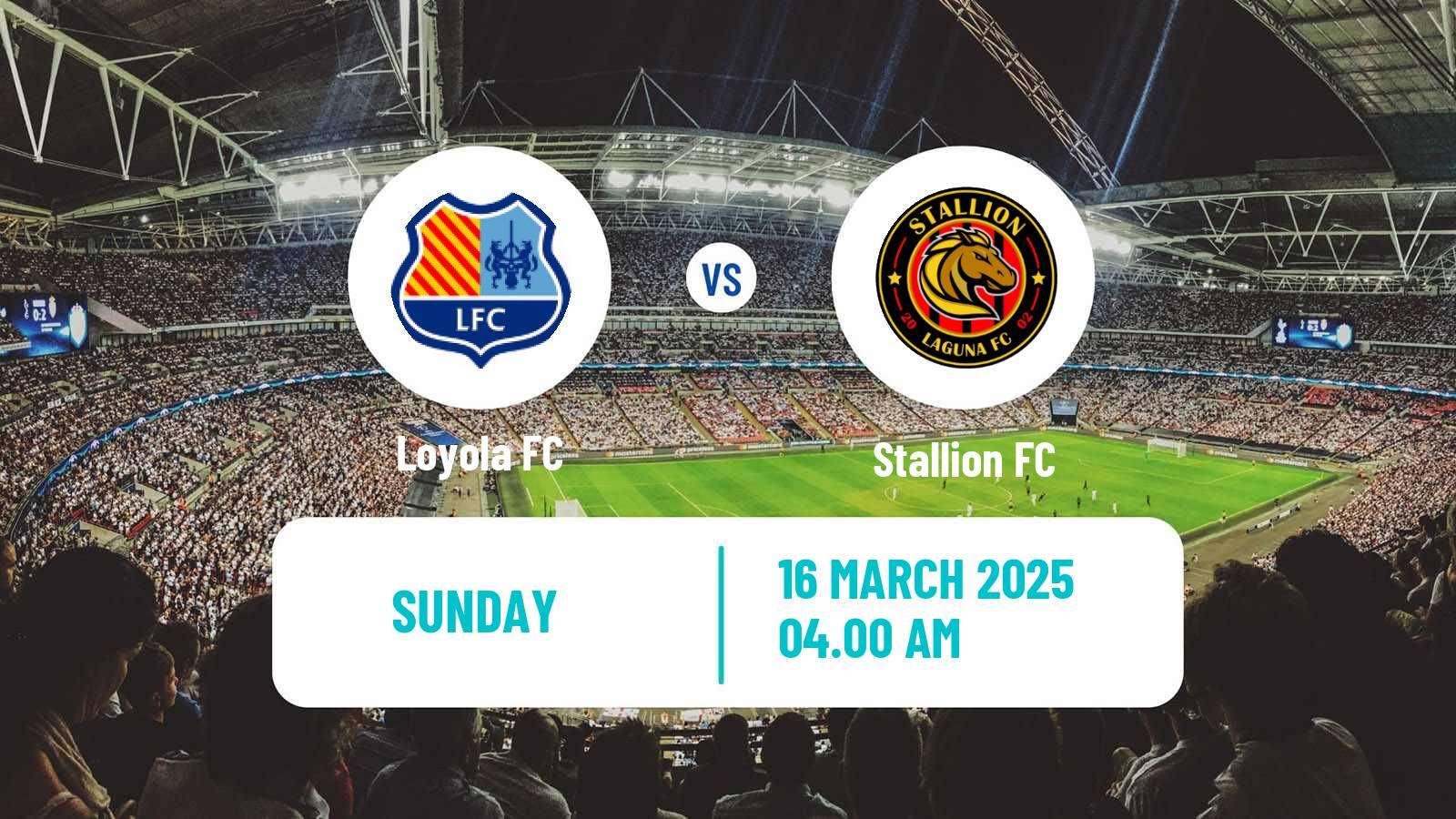 Soccer Philippines PFL Loyola - Stallion