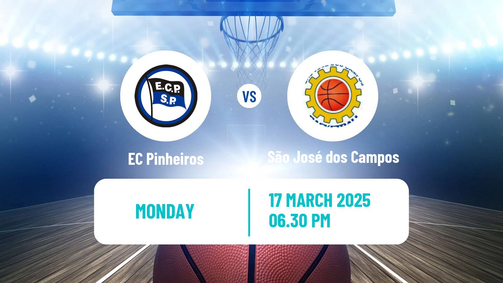 Basketball Brazilian NBB Pinheiros - São José dos Campos
