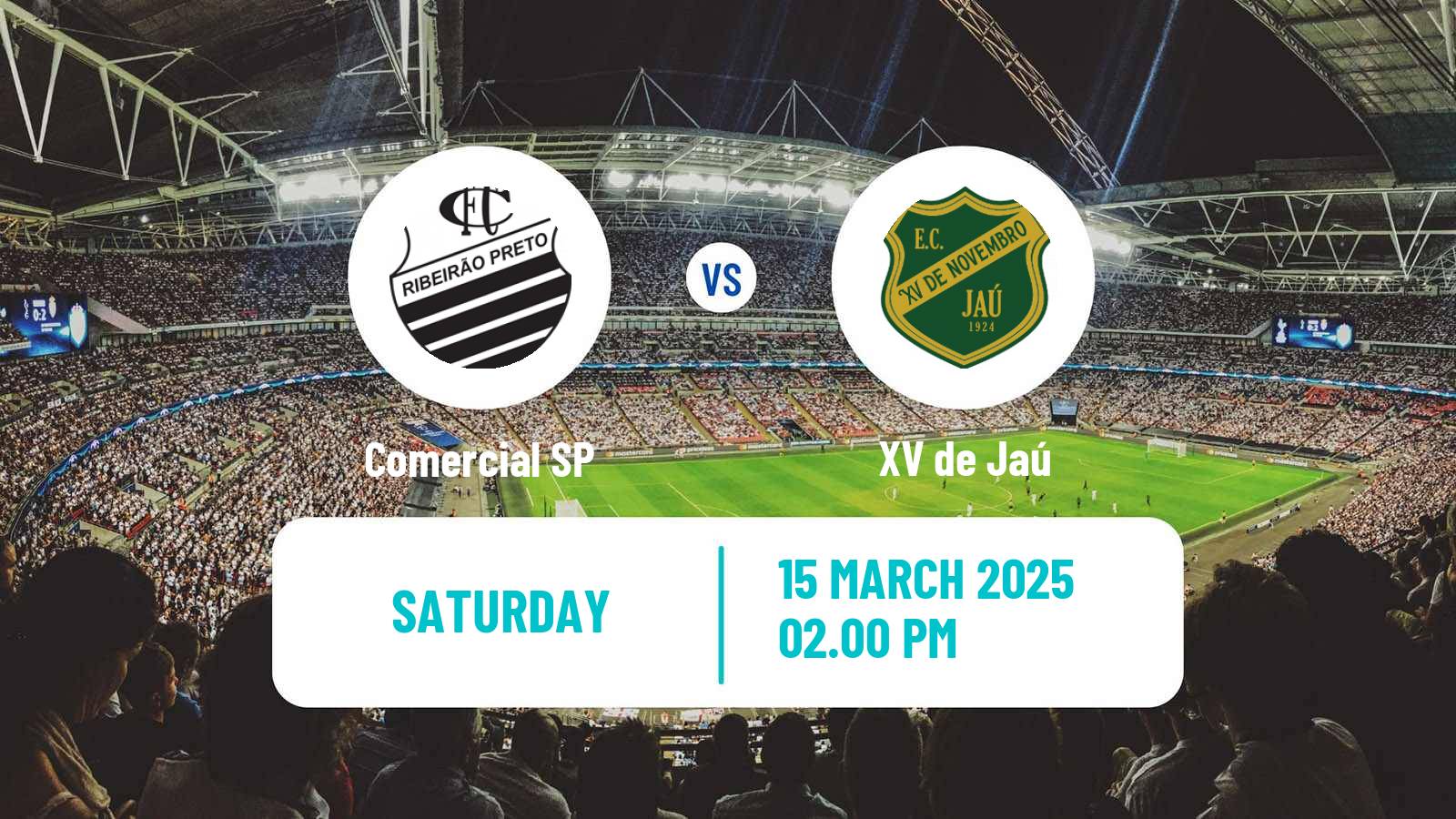 Soccer Brazilian Campeonato Paulista A3 Comercial SP - XV de Jaú