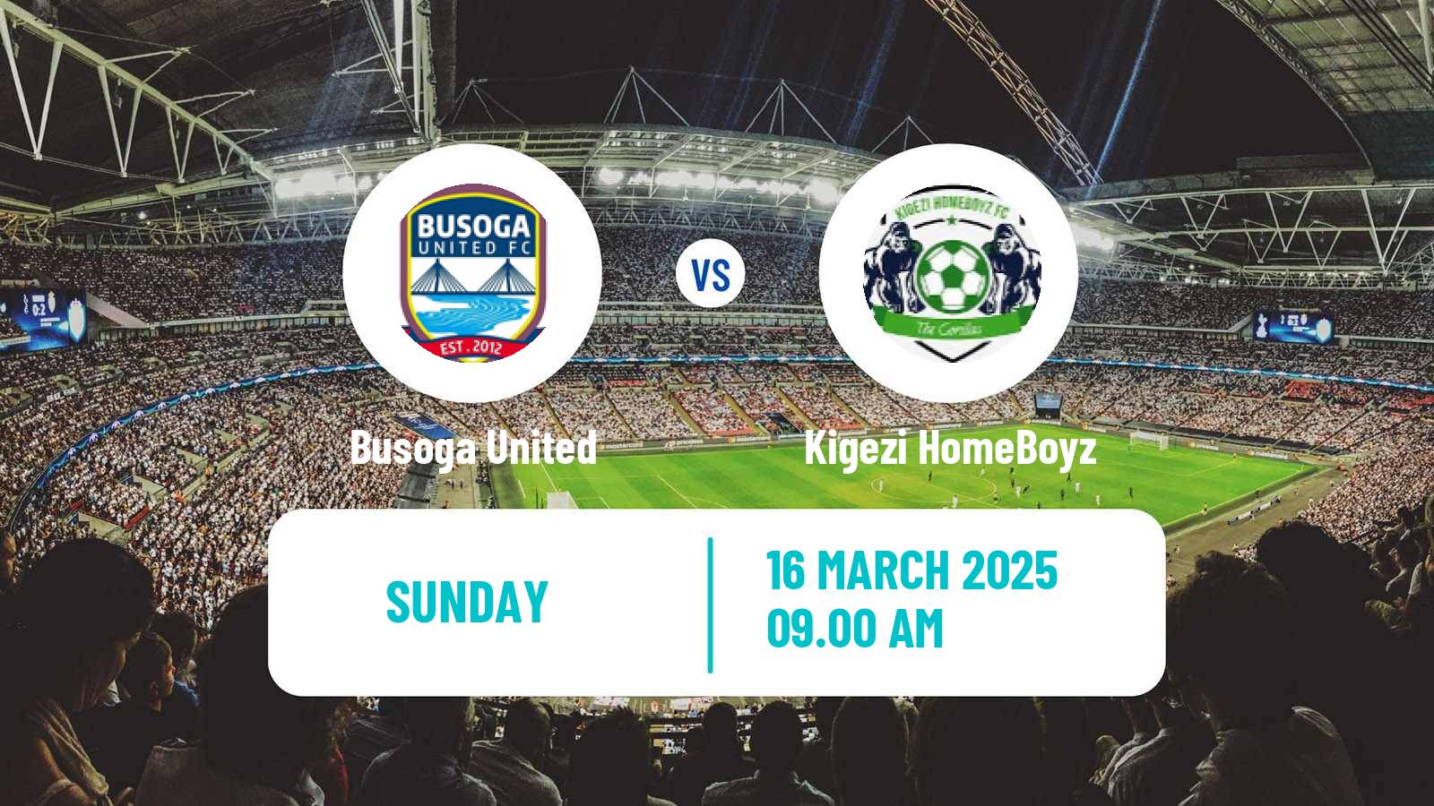 Soccer Uganda Big League Busoga United - Kigezi HomeBoyz