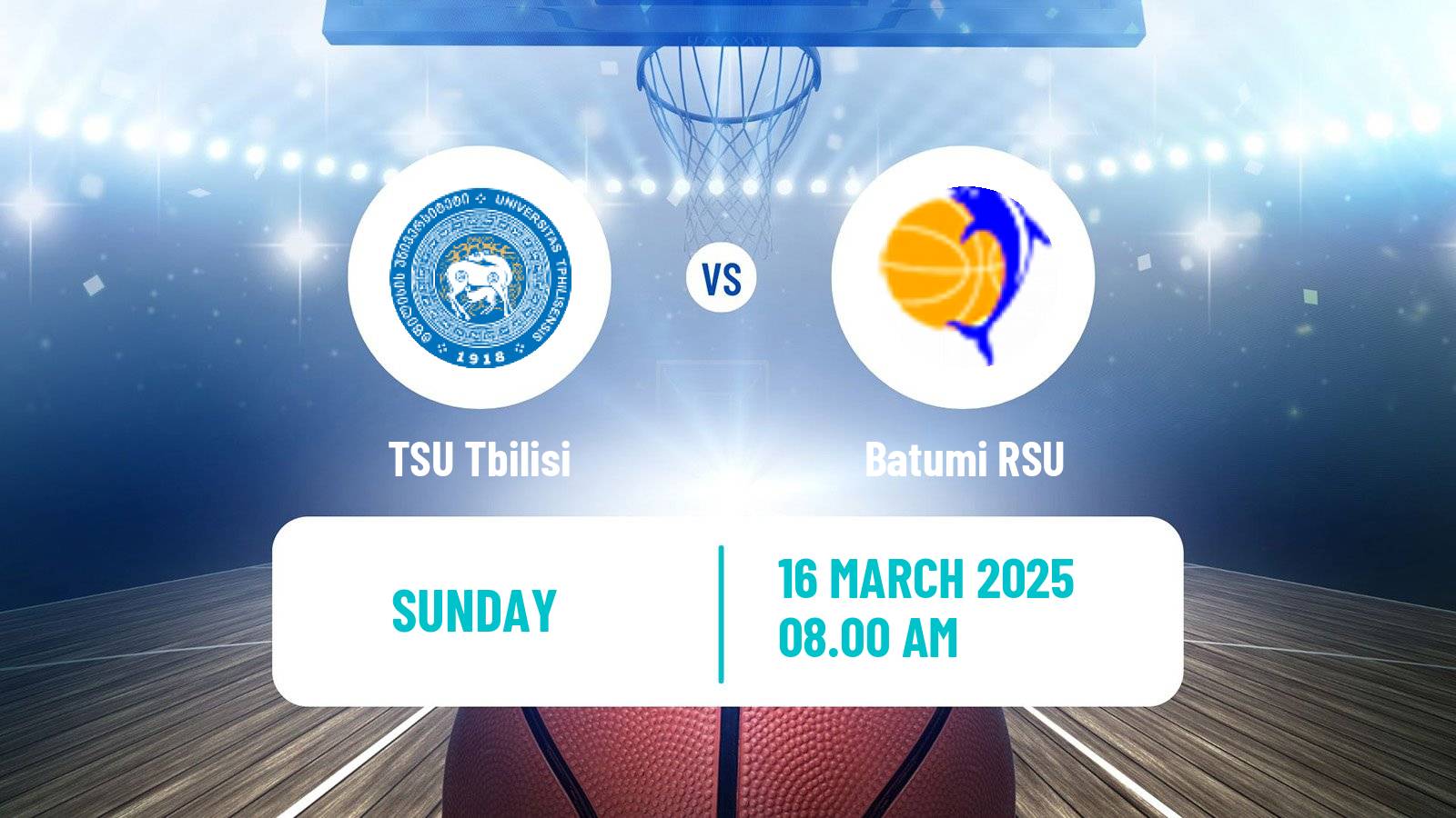 Basketball Georgian Superleague Basketball TSU Tbilisi - Batumi RSU