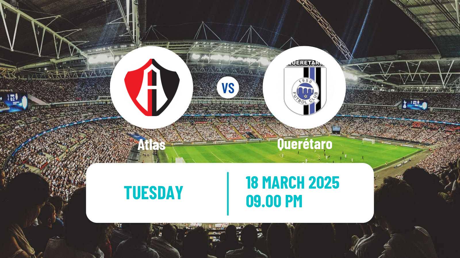 Soccer Mexican Liga MX Women Atlas - Querétaro