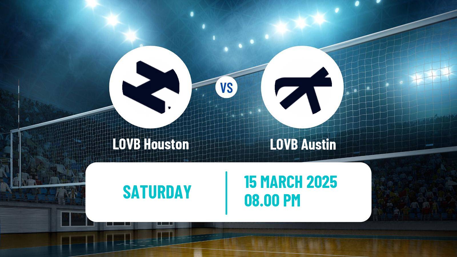 Volleyball LOVB Women Houston - Austin