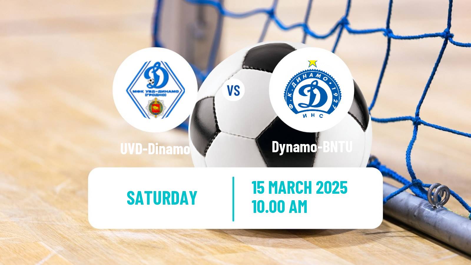 Futsal Belarusian Premier League Futsal UVD-Dinamo - Dynamo-BNTU