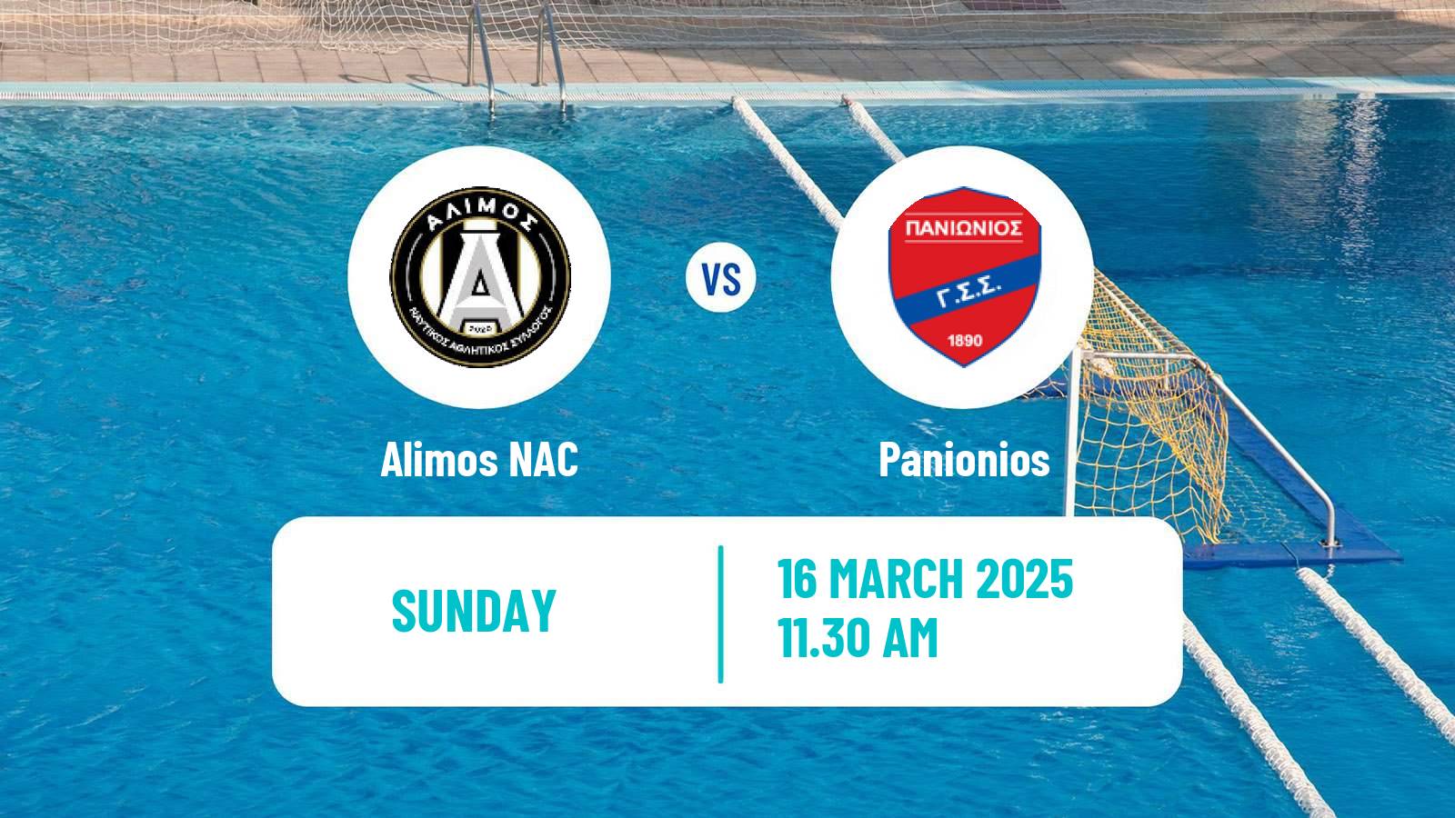 Water polo Greek A1 Water Polo Women Alimos - Panionios