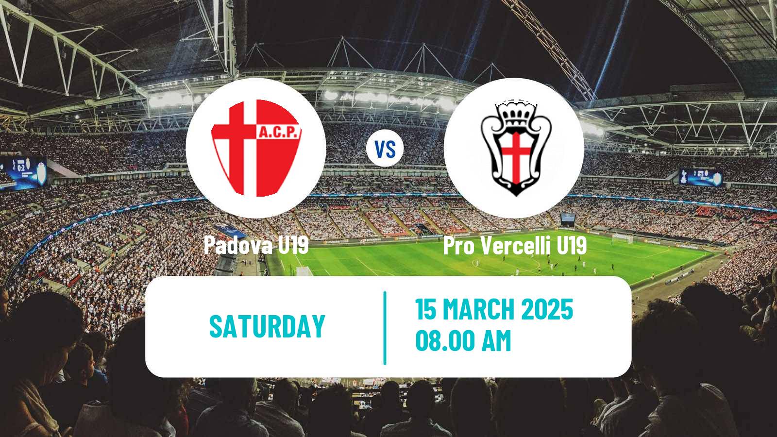 Soccer Italian Primavera 2 Padova U19 - Pro Vercelli U19