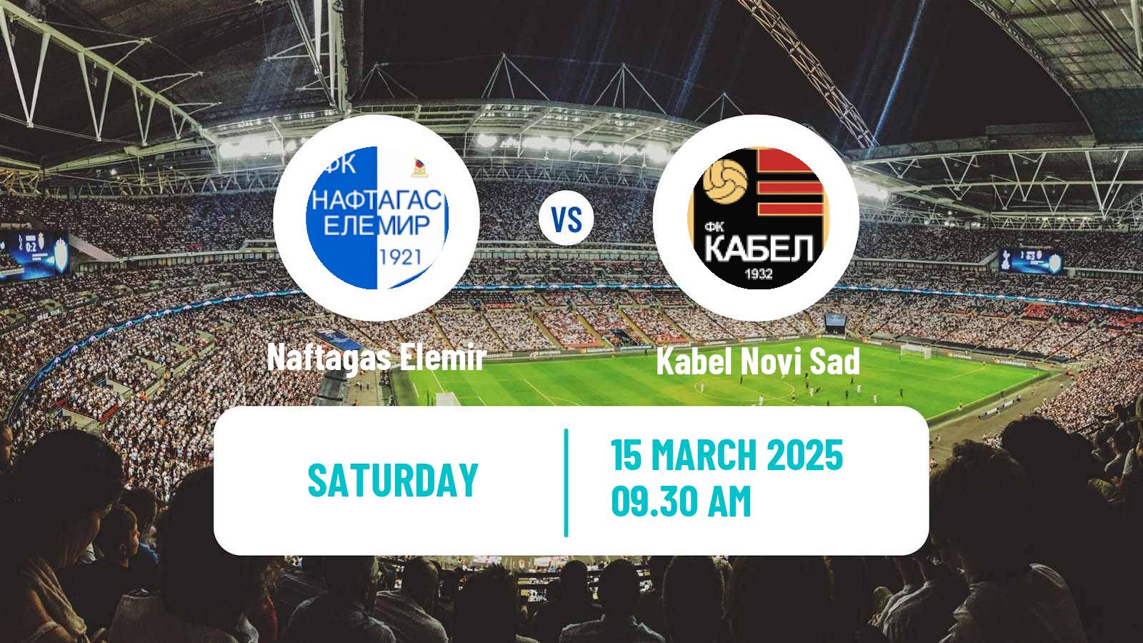 Football Serbian Srpska Liga - Vojvodina Naftagas Elemir - Kabel Novi Sad