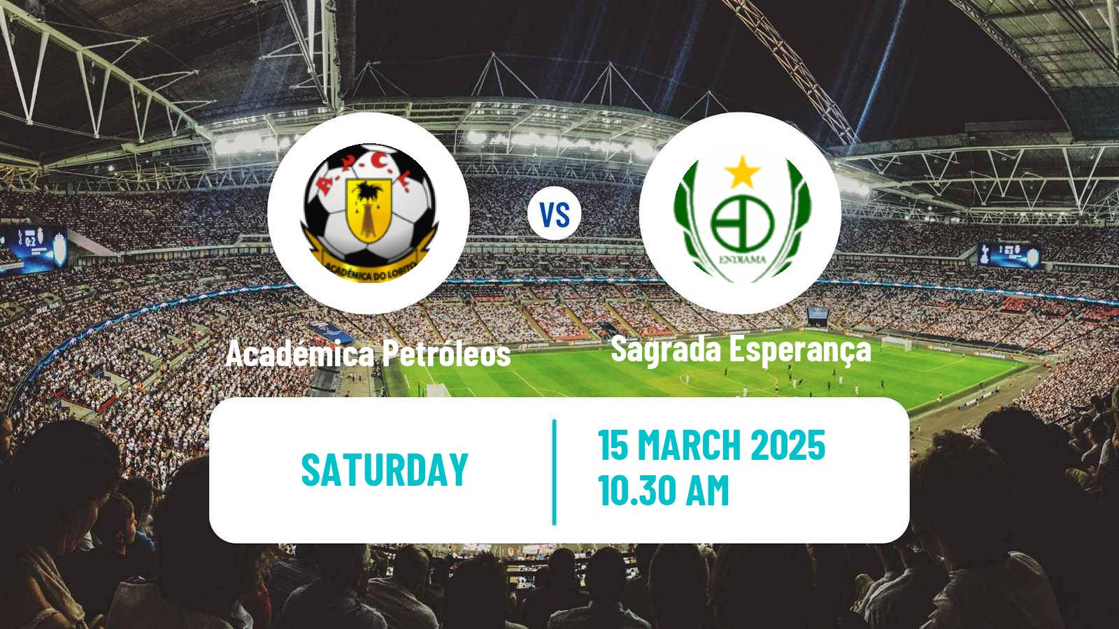 Soccer Angolan Girabola Académica Petróleos - Sagrada Esperança