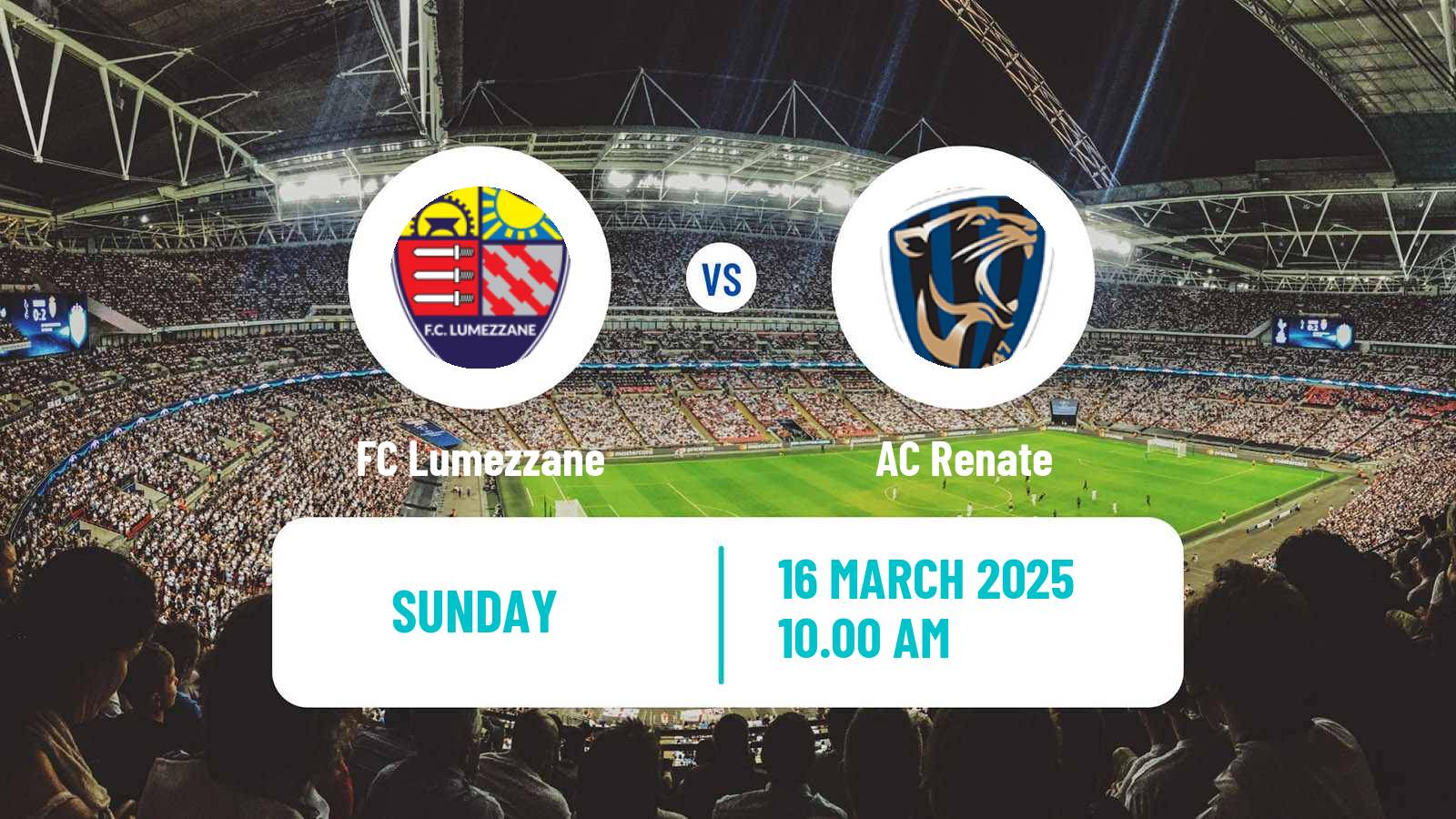 Soccer Italian Serie C Group A Lumezzane - Renate