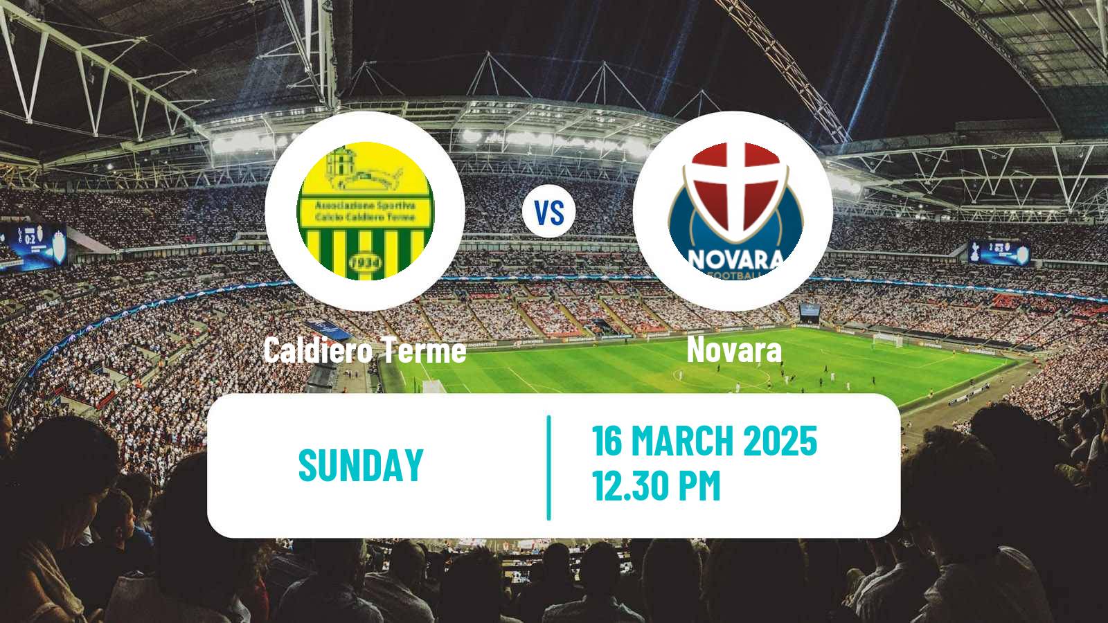 Soccer Italian Serie C Group A Caldiero Terme - Novara