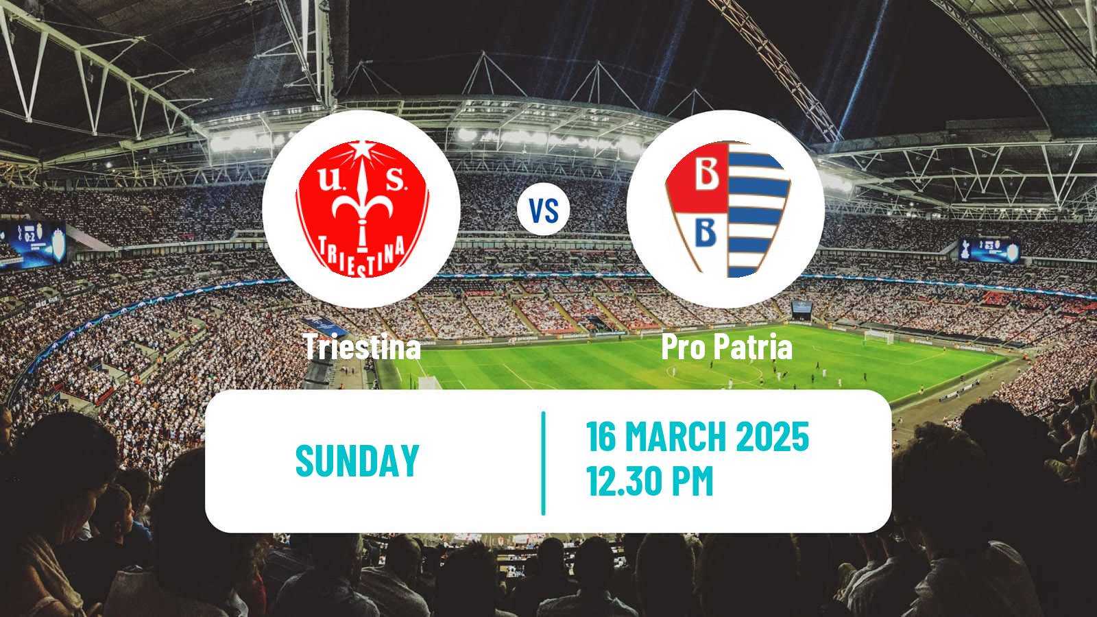 Soccer Italian Serie C Group A Triestina - Pro Patria
