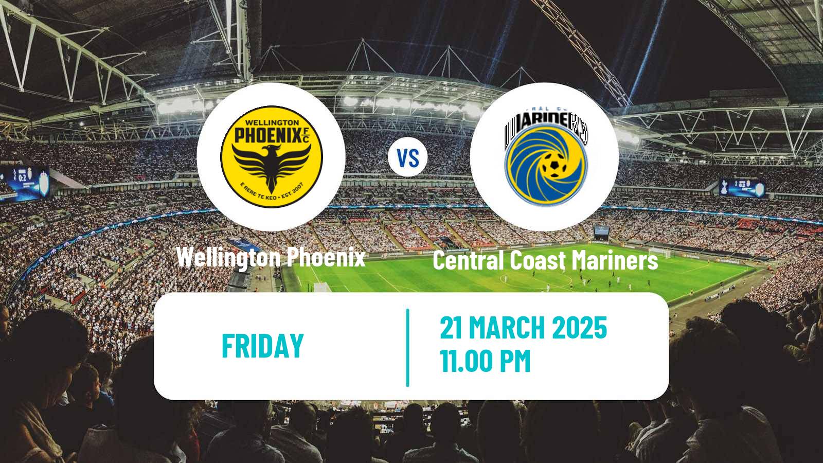 Soccer Australian A-League Women Wellington Phoenix - Central Coast Mariners