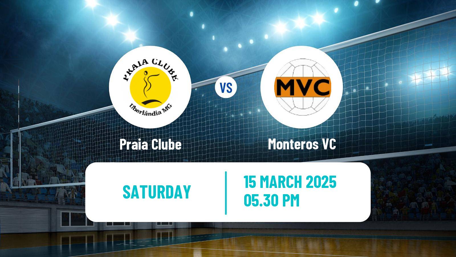 Volleyball South American Club Championship Volleyball Praia Clube - Monteros