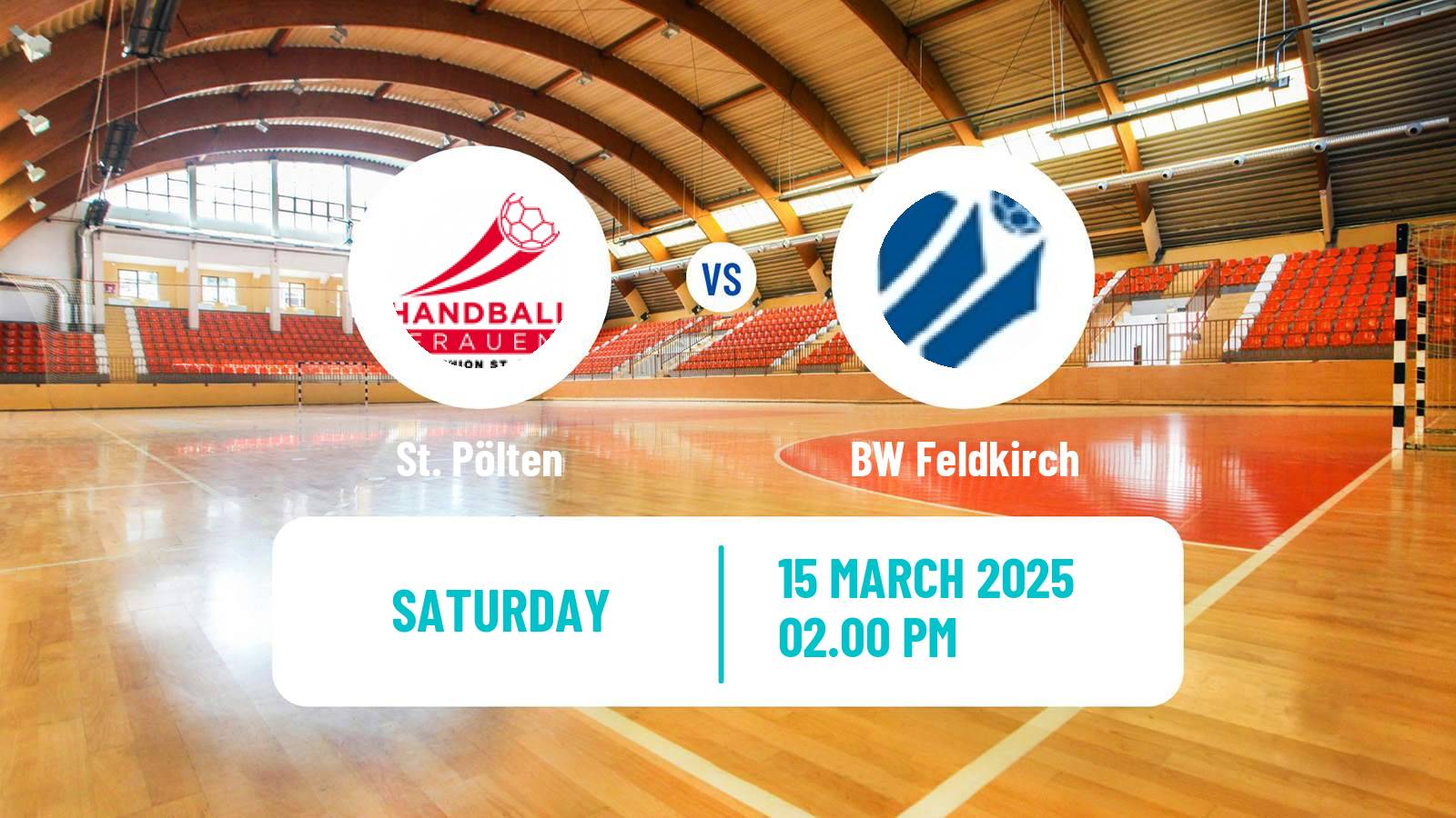 Handball Austrian WHA Women St. Pölten - BW Feldkirch