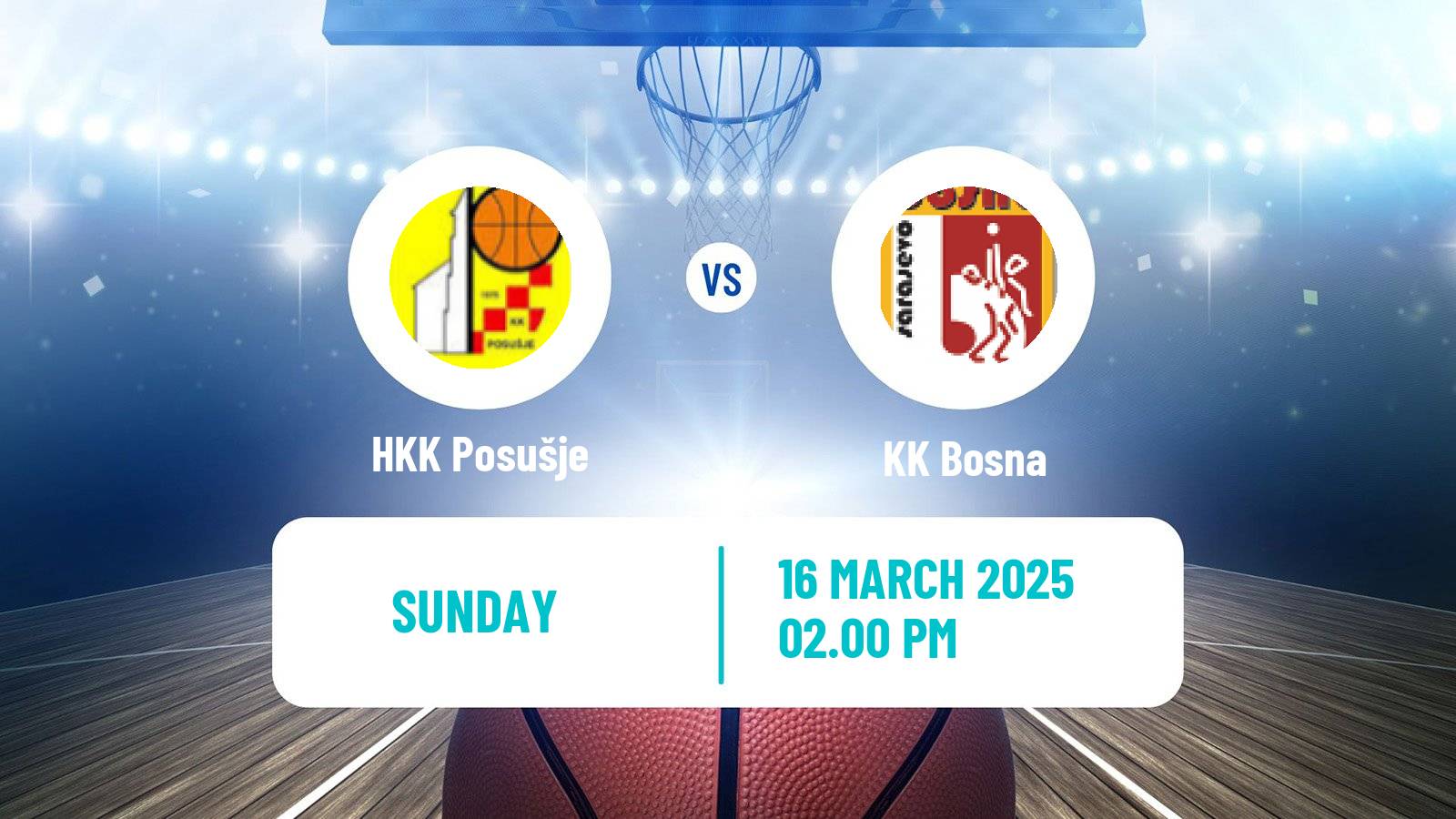 Basketball Bosnian Prvenstvo Basketball Posušje - Bosna