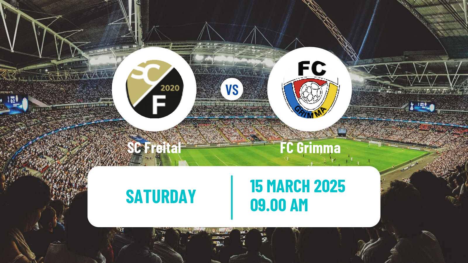 Soccer German Oberliga NOFV- Süd Freital - Grimma