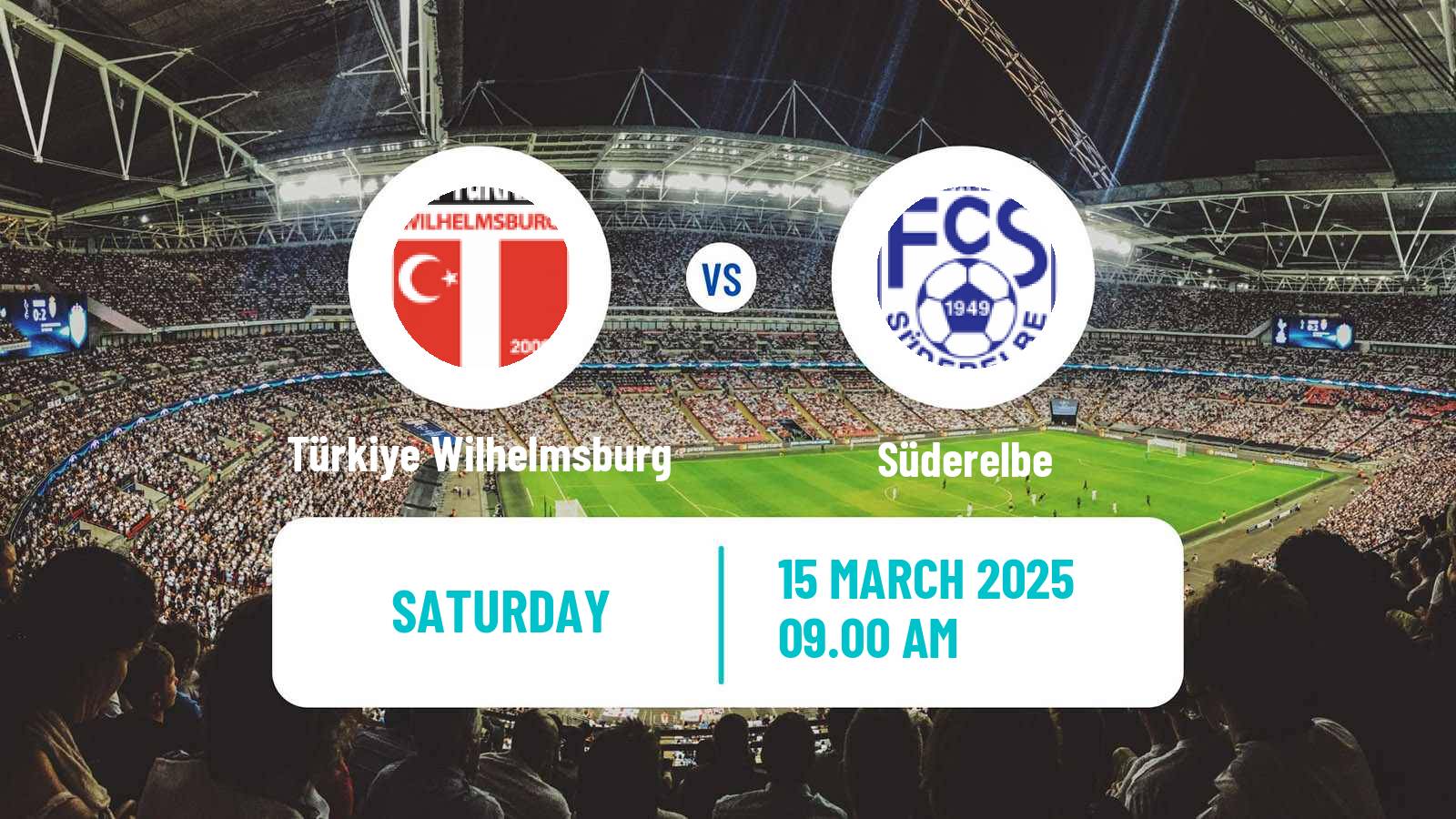 Soccer German Oberliga Hamburg Türkiye Wilhelmsburg - Süderelbe