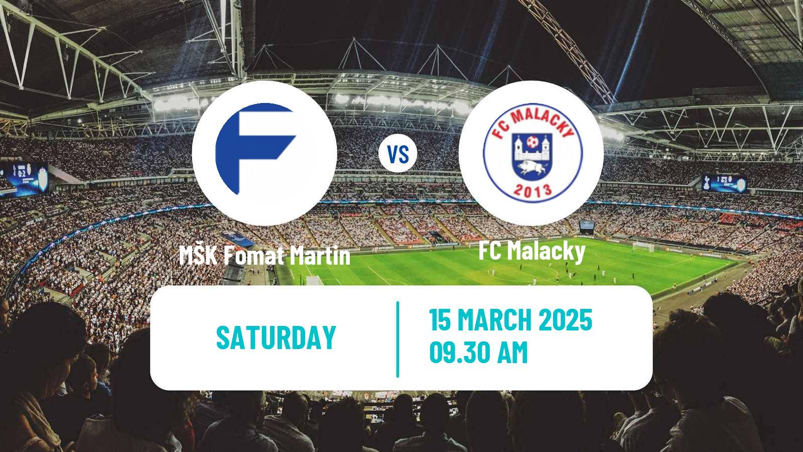 Soccer Slovak 3 Liga West MŠK Fomat Martin - Malacky