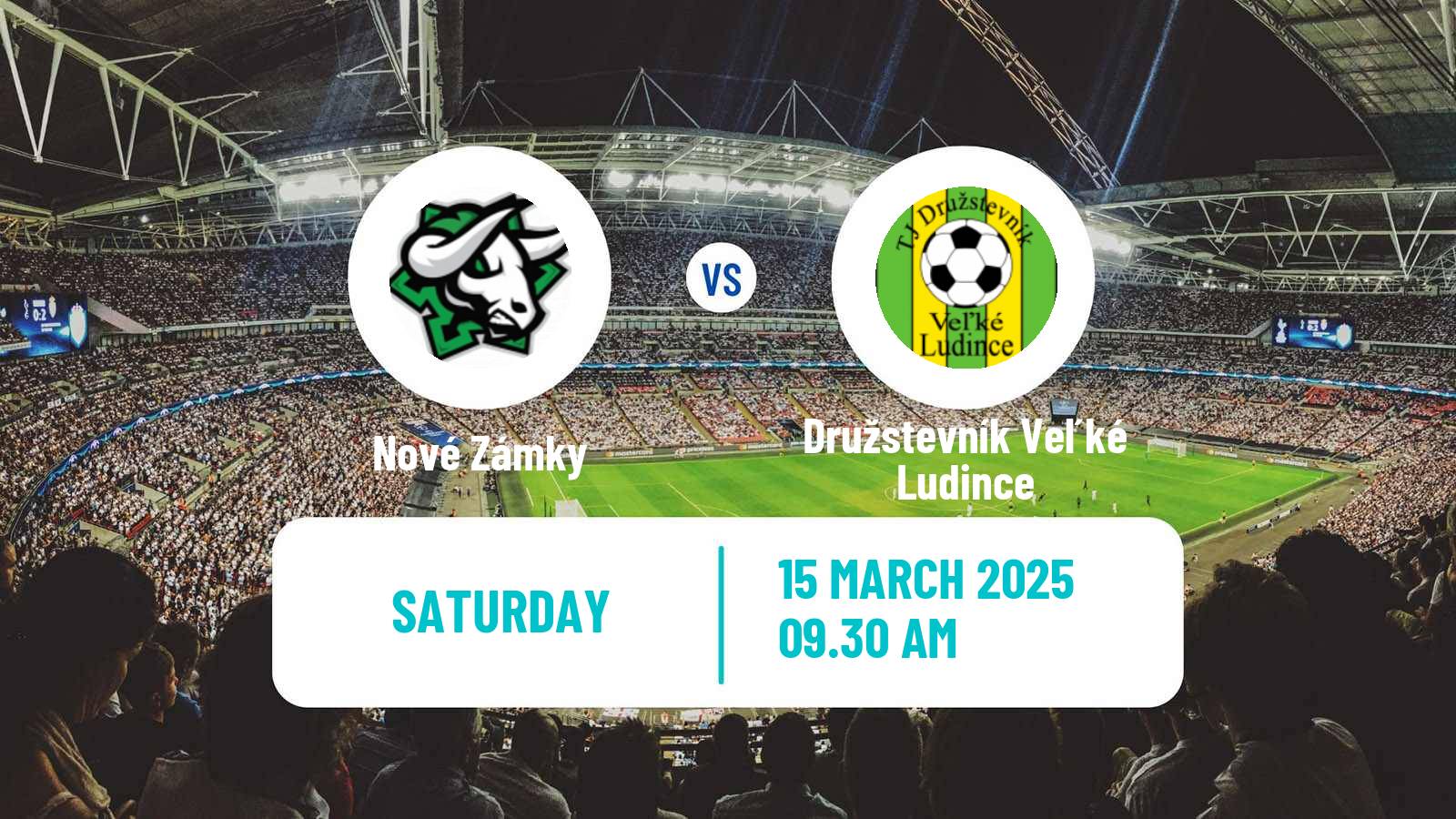 Soccer Slovak 3 Liga West Nové Zámky - Družstevník Veľké Ludince